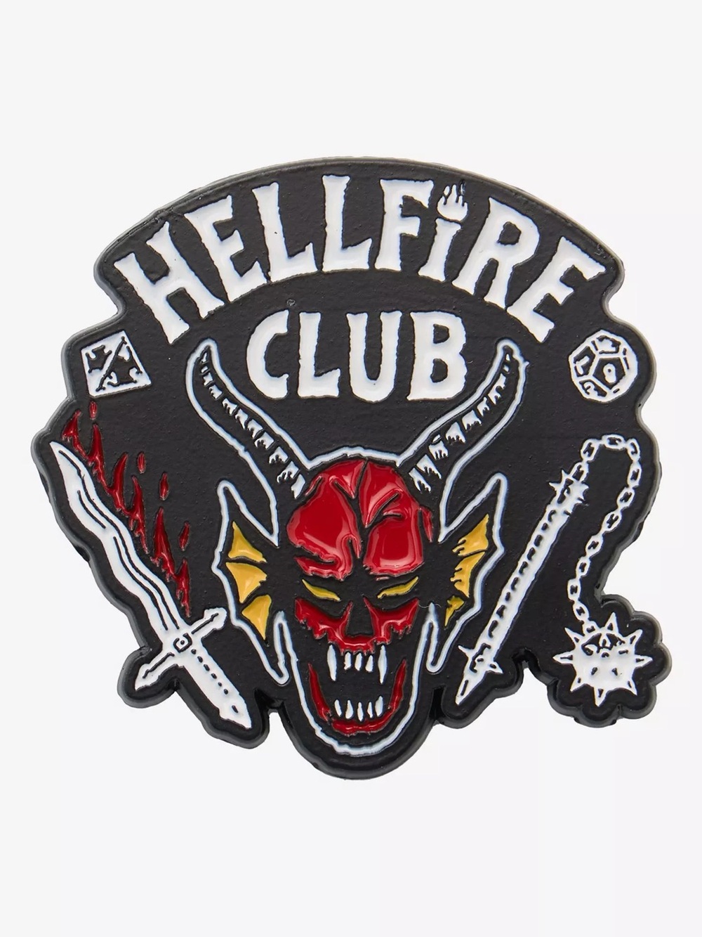 Stranger Things Hellfire Club Enamel Pin Hot Topic